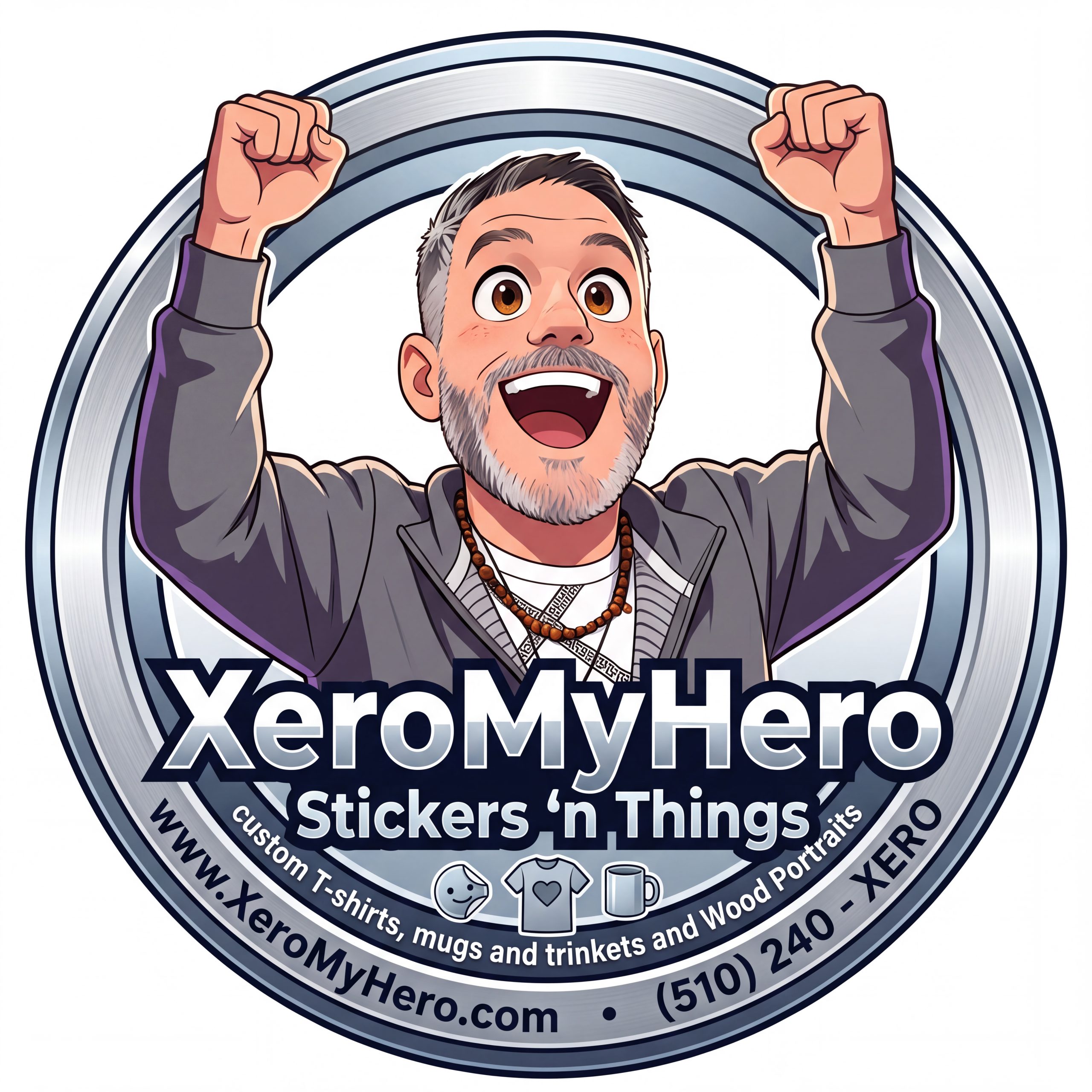 XeroMyHero Stickers n Things